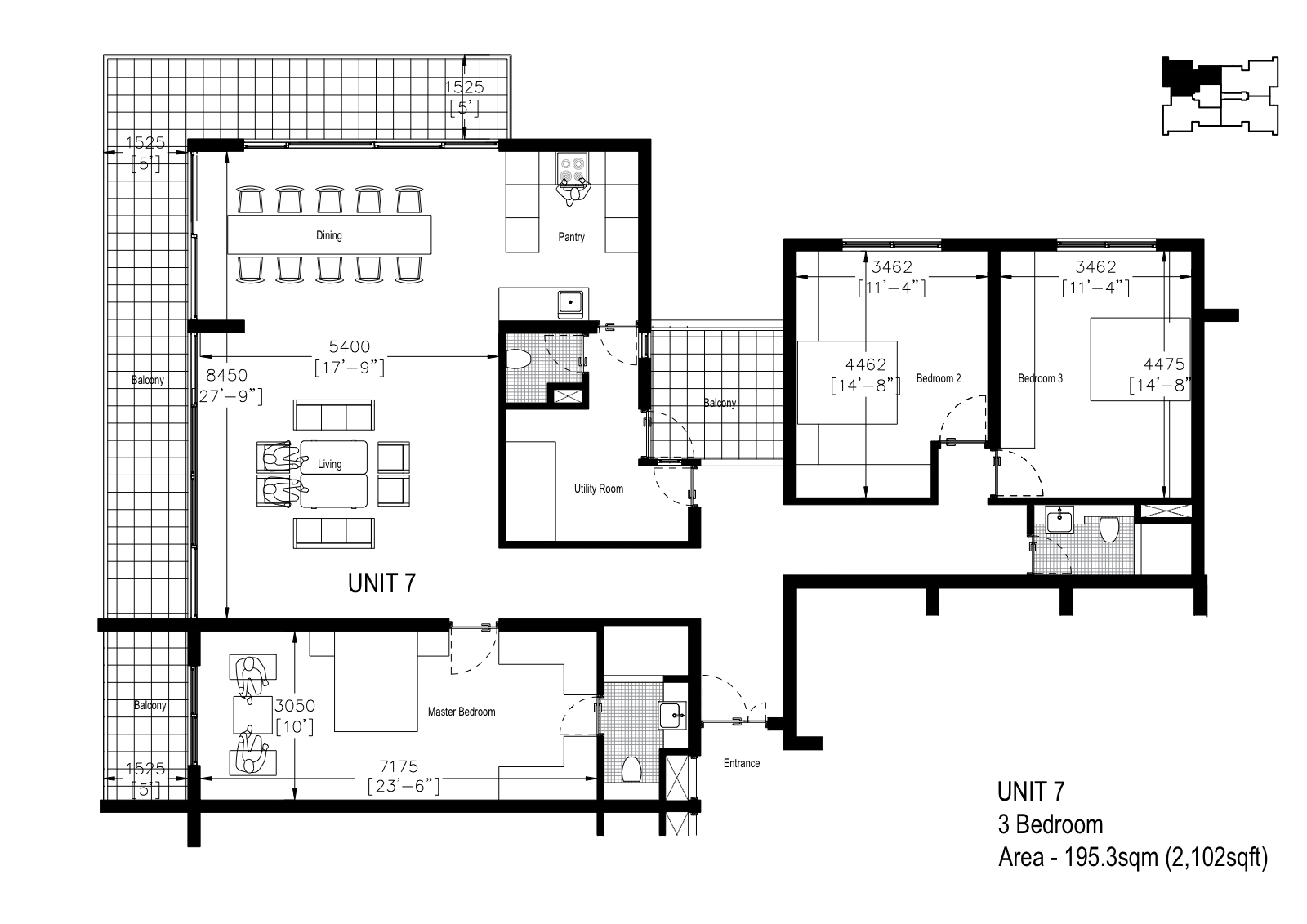 Unit 7 floor plan
