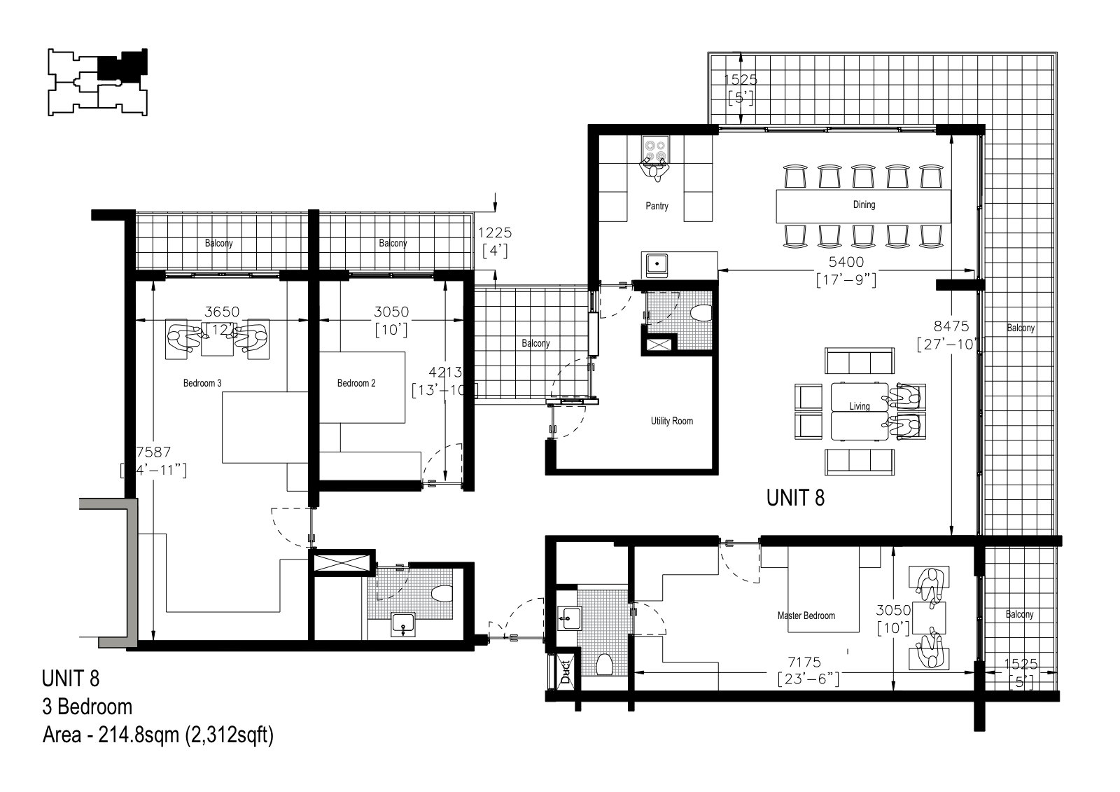 Unit 8 floor plan