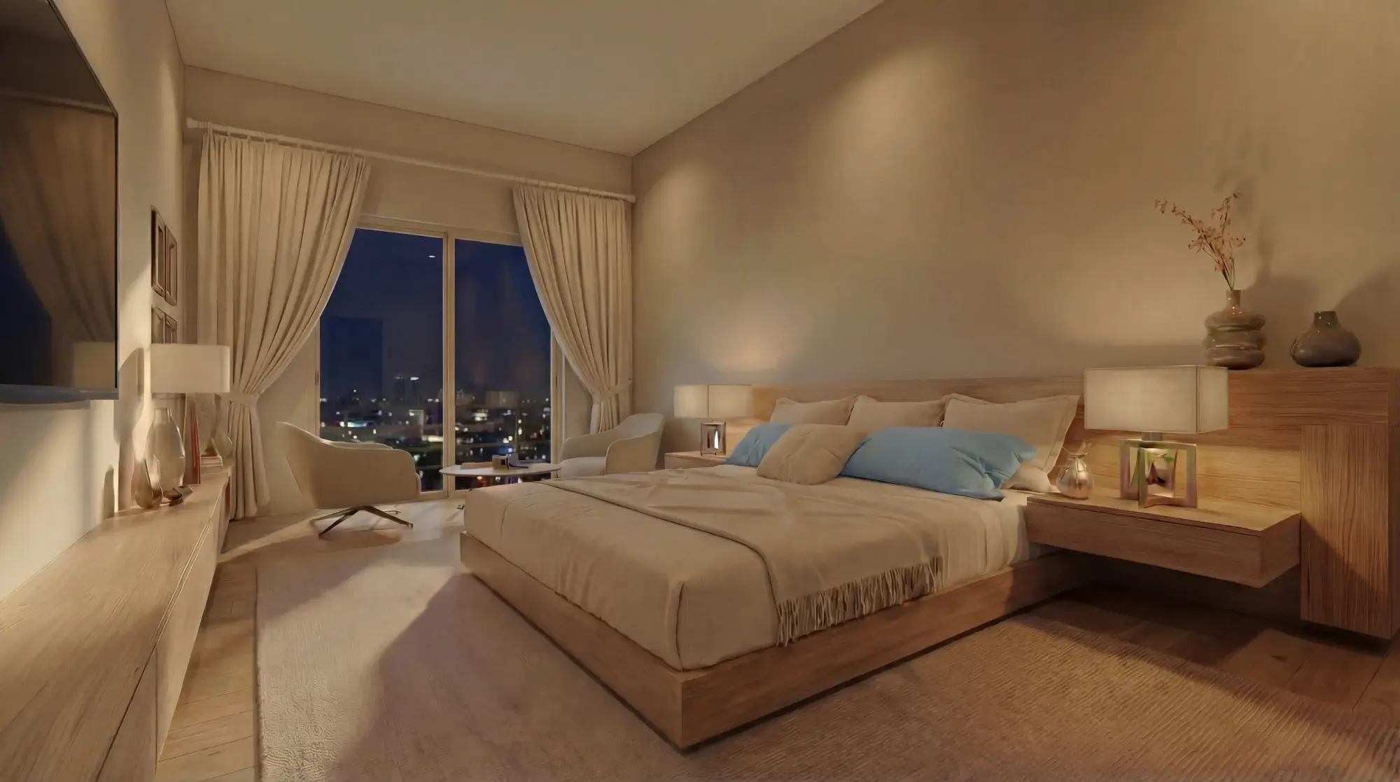 Bellevue Penthouse Night